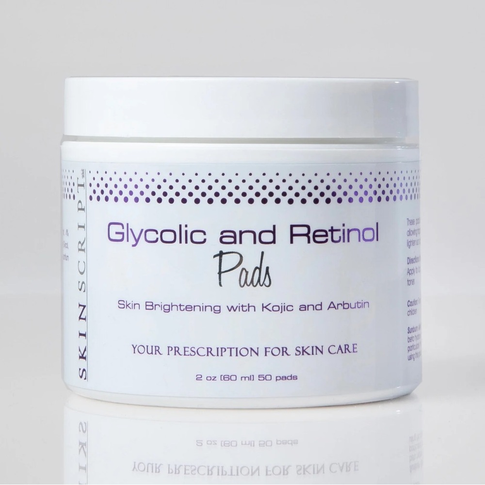 Skin Script Glycolic and Retinol Pads